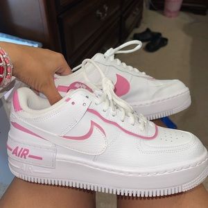 Nike Air Force 1 shadow in pink